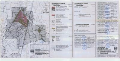Planzeichnung 8. Änderung